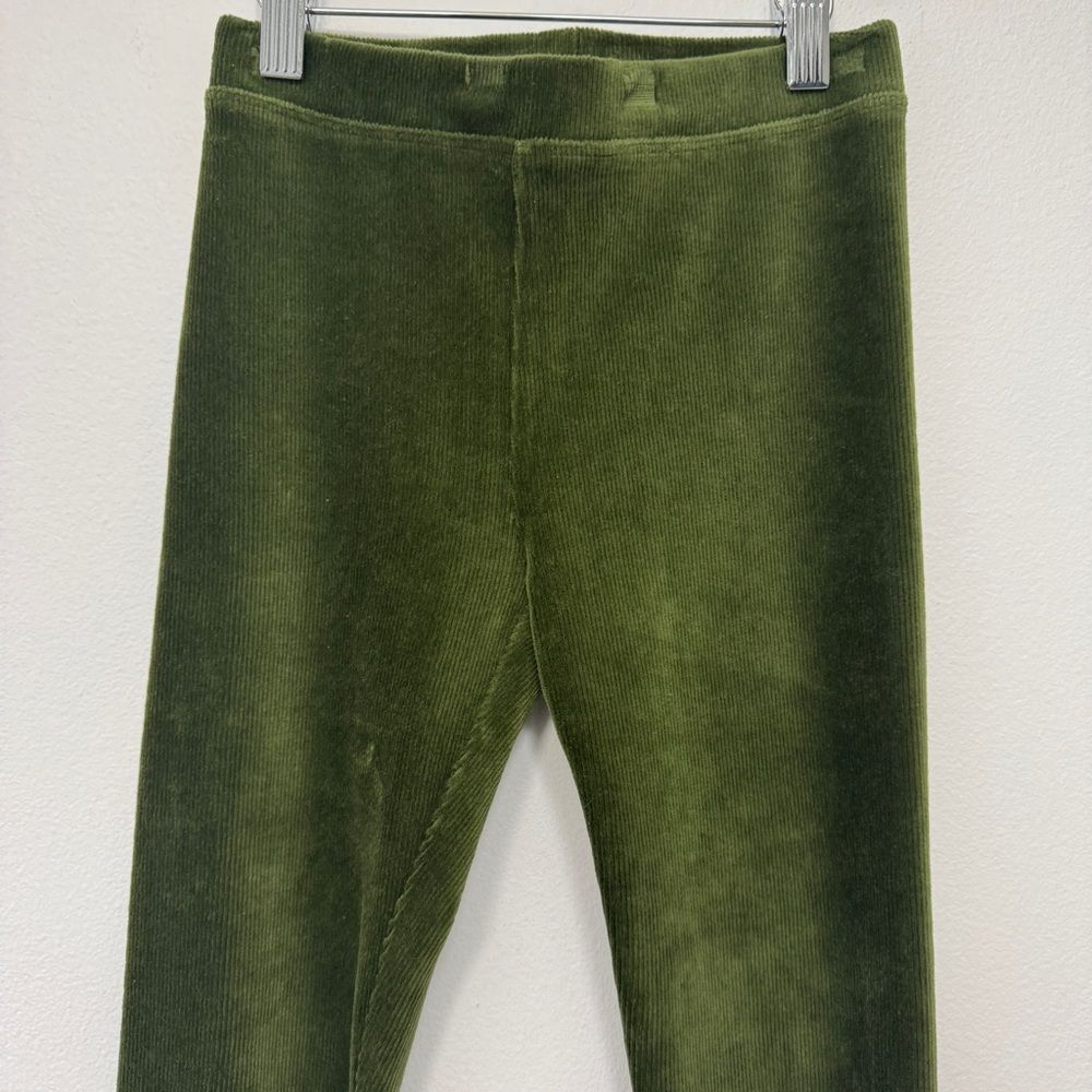 Crewcuts Velvet Leggings Green Size 12